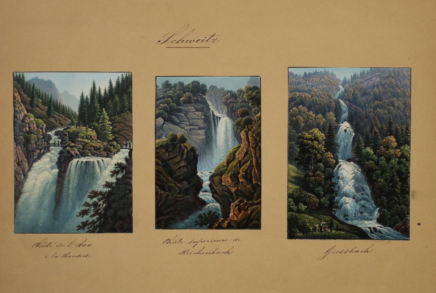Große Abbildung Nr.3: 145-3606 Schweizer Ansichten.: (Ausland, Schweiz)