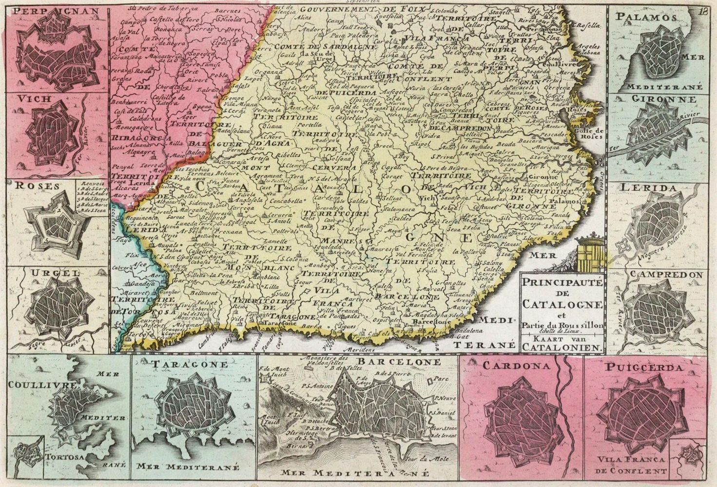 Große Abbildung Nr.3: 145-3613 Barcelona und Katalonien.: (Ausland, Spanien)