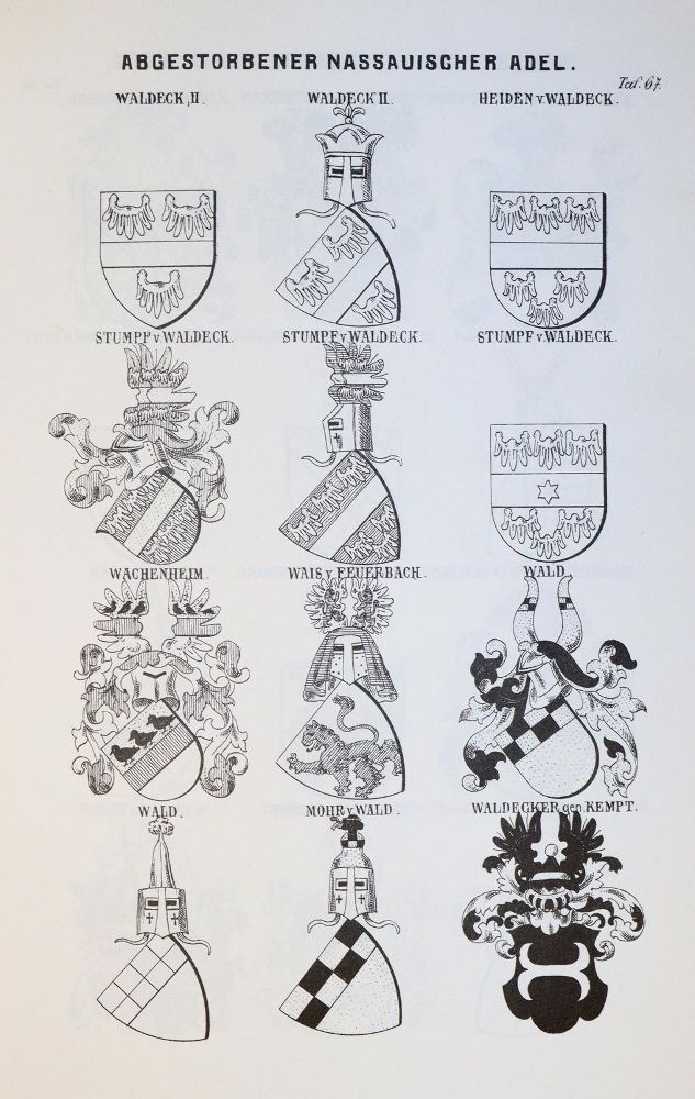 Große Abbildung Nr.3: 145-363 Siebmacher,J.: (Genealogie und Heraldik)