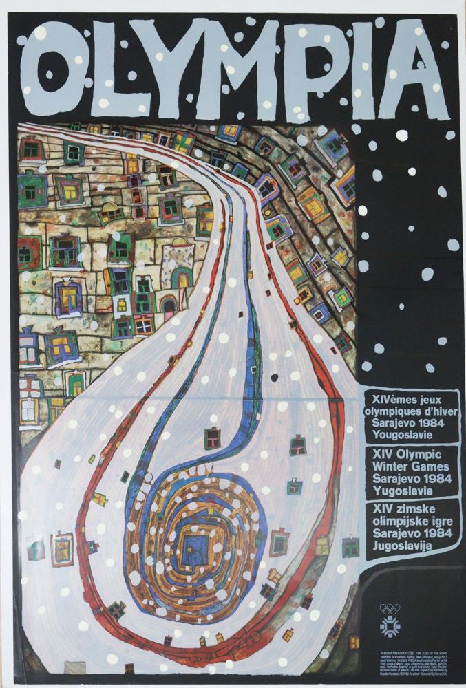Große Abbildung Nr.1: 145-3634 Hundertwasser, Friedensreich: (Plakate)