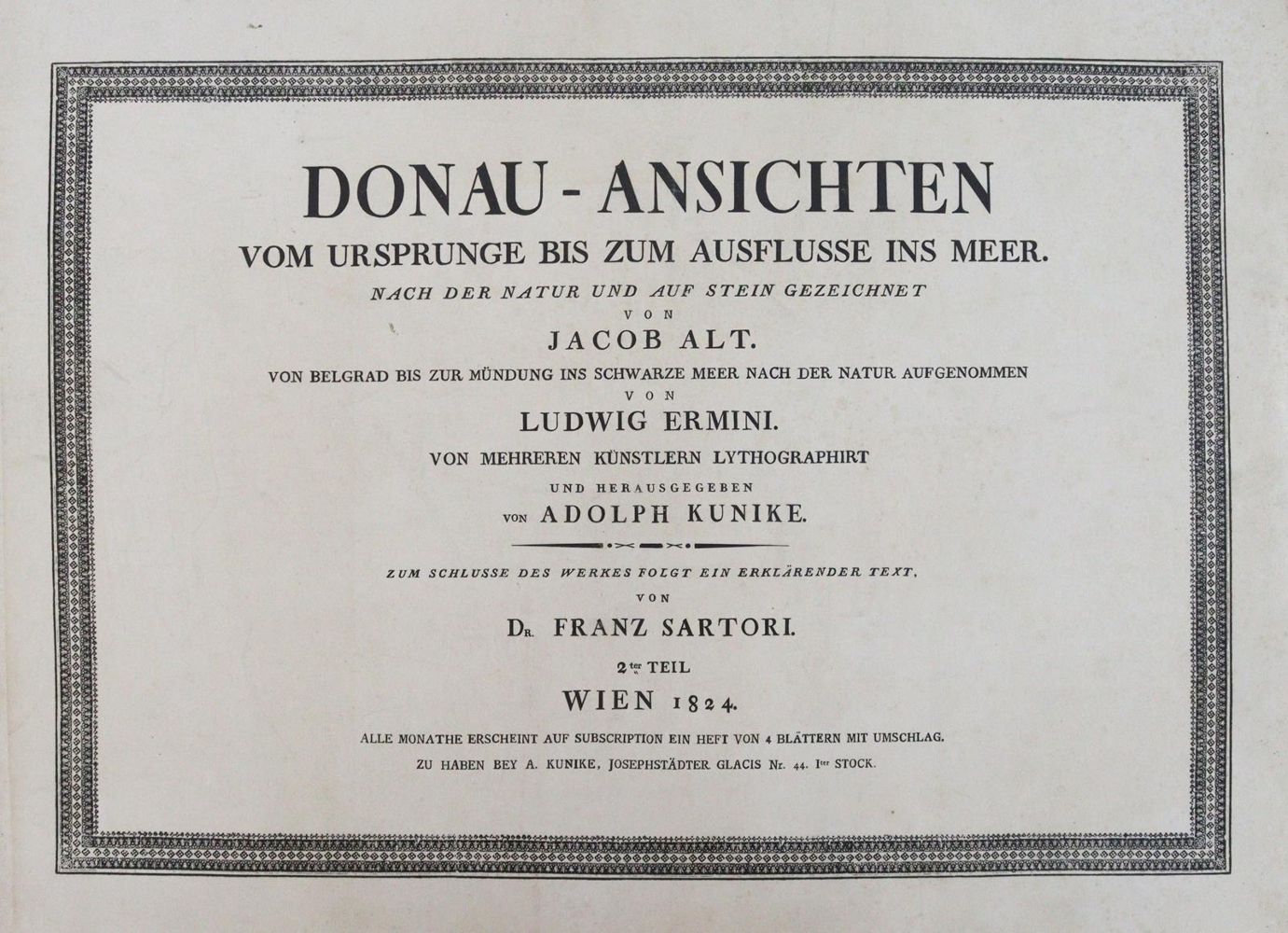 Große Abbildung Nr.2: 145-3650 Alt, Jacob: (Künstlergraphik)
