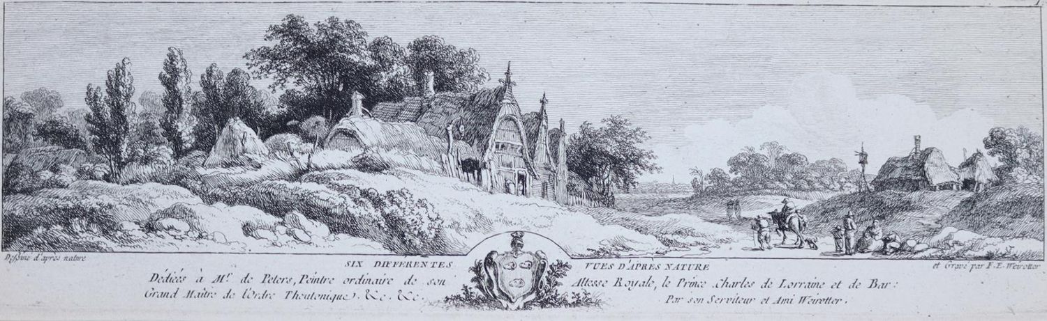 Große Abbildung Nr.16: 145-3661 Ansichten.: (Künstlergraphik)