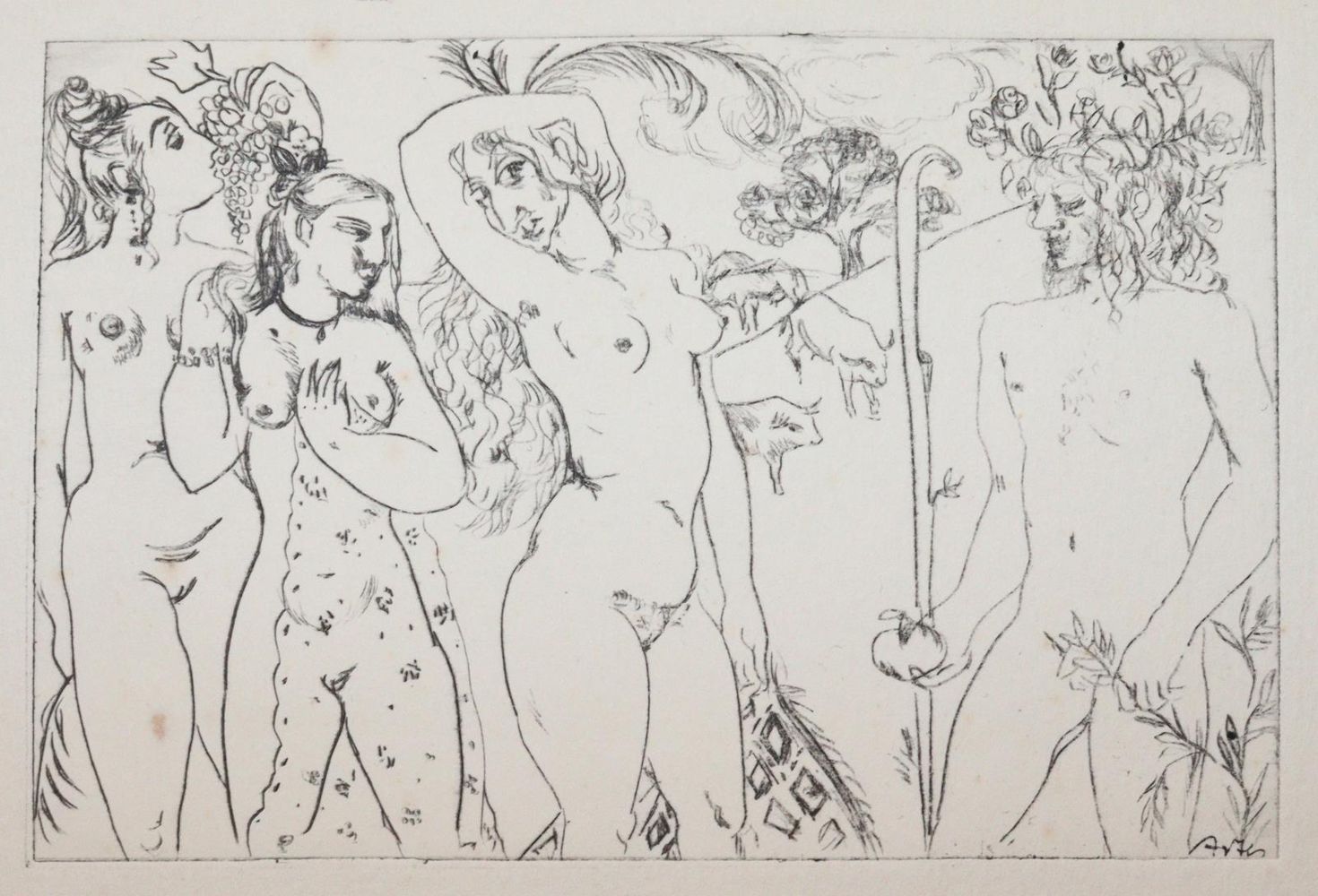 Große Abbildung Nr.4: 145-3669 Artes, Sigrid: (Künstlergraphik)