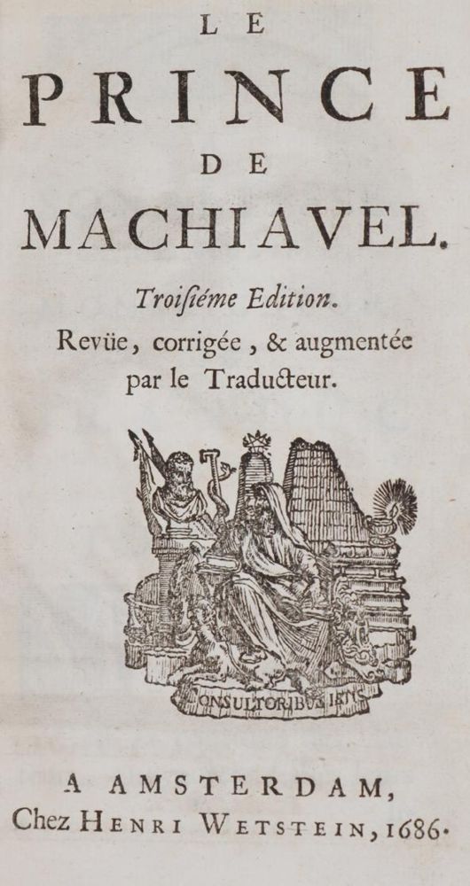 Große Abbildung Nr.1: 145-368 Machiavelli,(N.).: (Politik und Staatswissenschaften)
