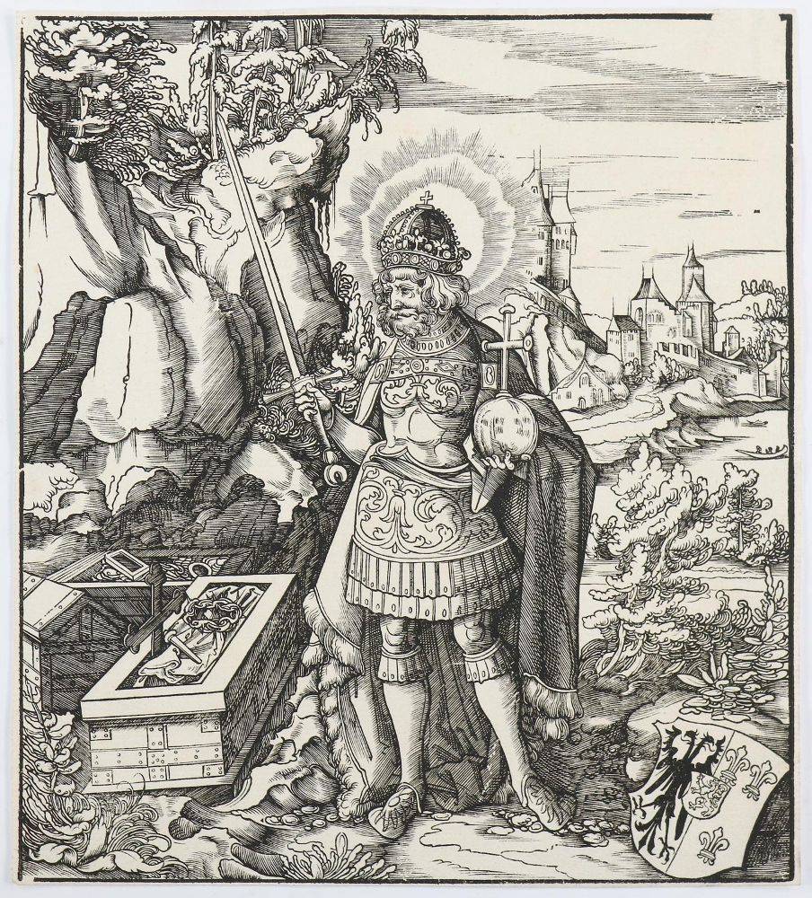 Große Abbildung Nr.1: 145-3705 Beck, Leonhard: (Künstlergraphik)