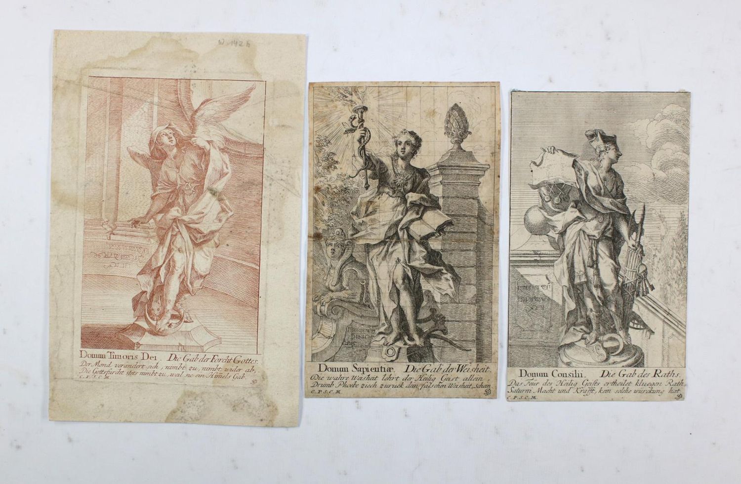 Große Abbildung Nr.4: 145-3716 Bergmüller, Joahnn Georg: (Künstlergraphik)