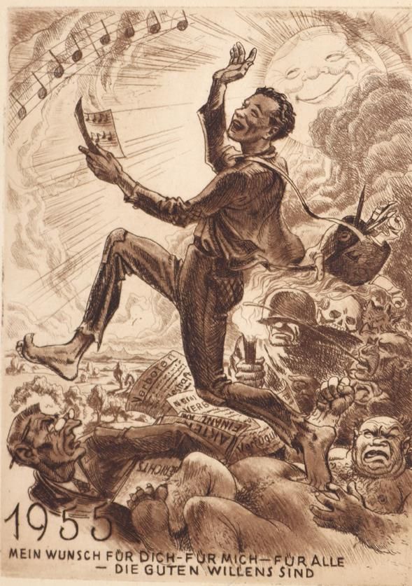 Große Abbildung Nr.1: 145-3739 Blossfeld, Karl: (Künstlergraphik)