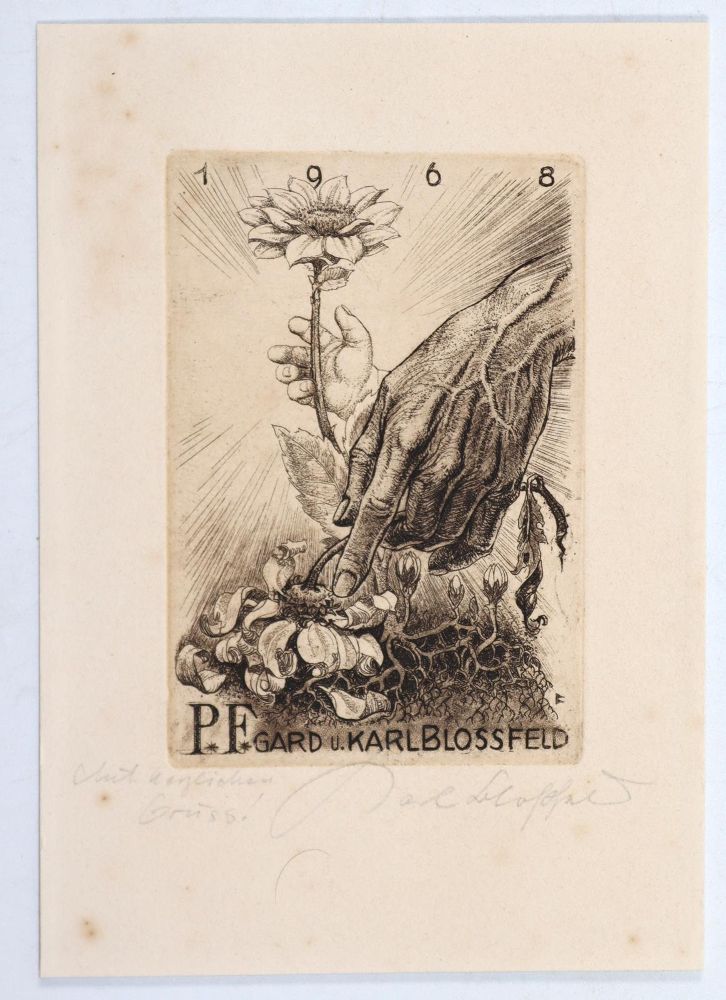 Große Abbildung Nr.3: 145-3739 Blossfeld, Karl: (Künstlergraphik)
