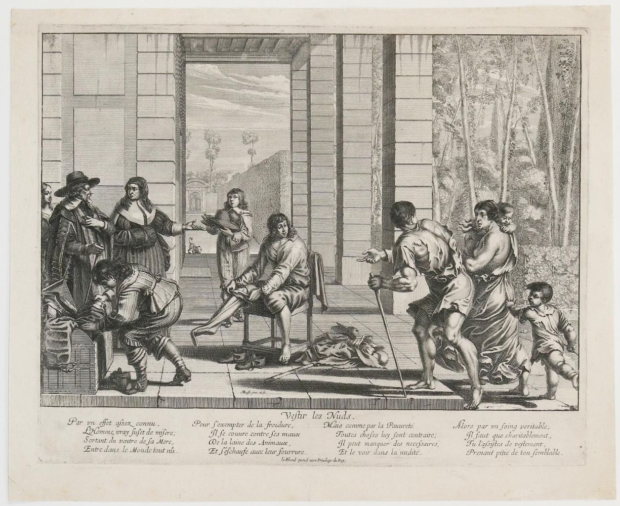 Große Abbildung Nr.1: 145-3747 Bosse, Abraham: (Künstlergraphik)