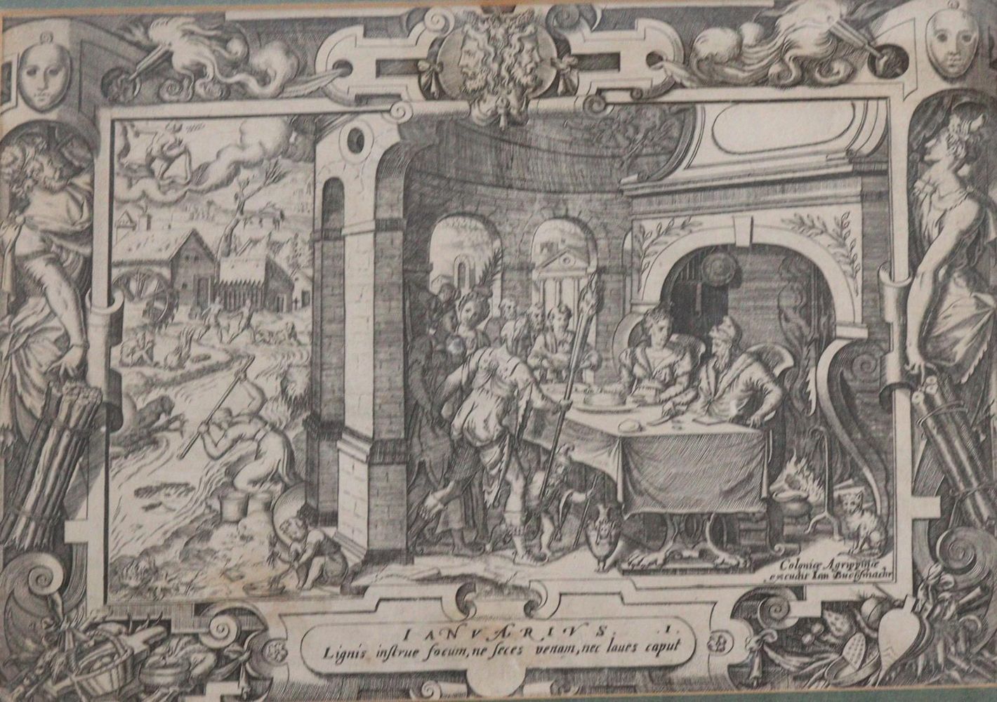 Große Abbildung Nr.2: 145-3772 Bussemacher, Johann: (Künstlergraphik)