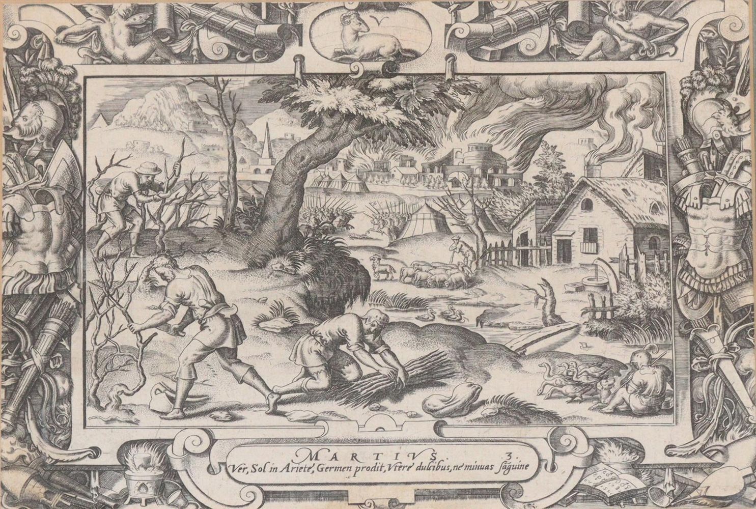 Große Abbildung Nr.3: 145-3772 Bussemacher, Johann: (Künstlergraphik)