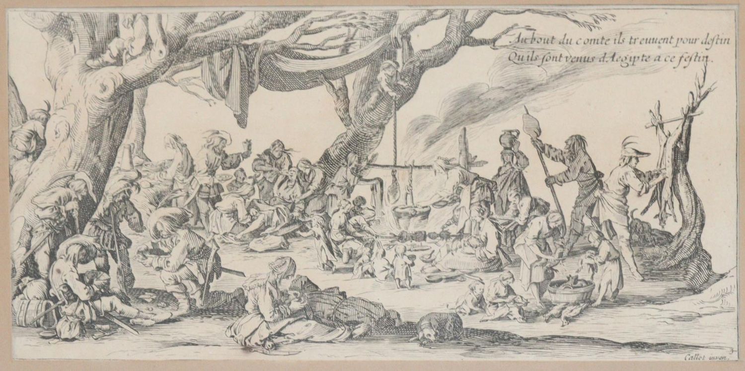Große Abbildung Nr.3: 145-3774 Callot, Jacques: (Künstlergraphik)