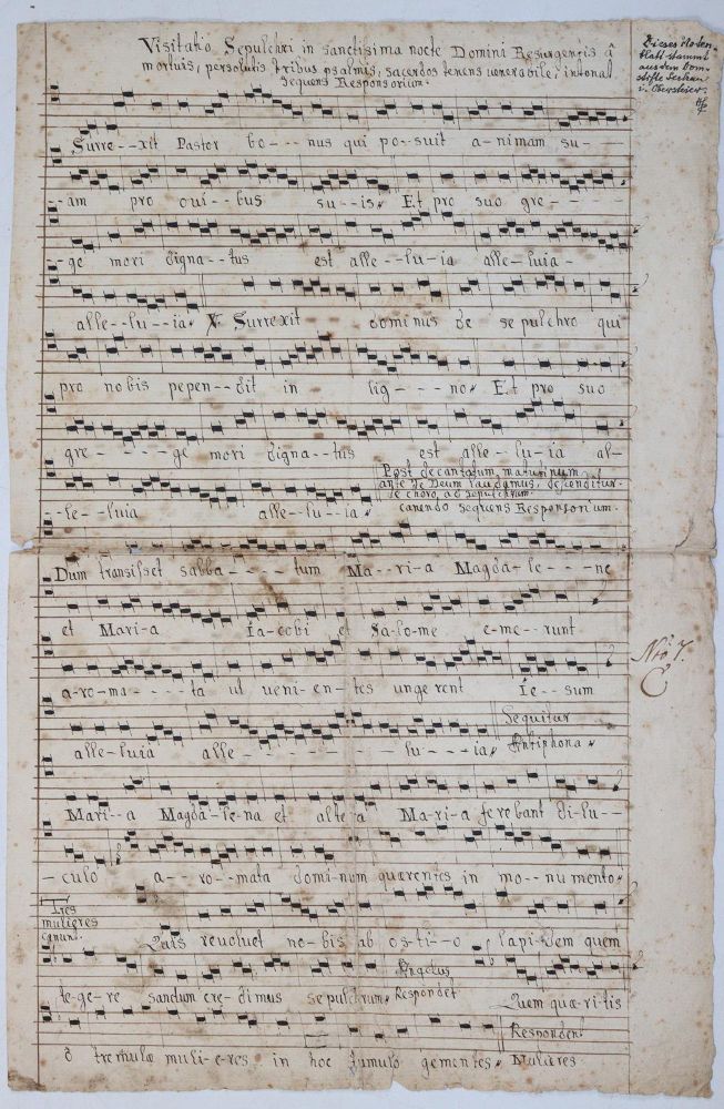 Große Abbildung Nr.2: 145-384 Fragment: (Film - Theater - Tanz, Handschriften)