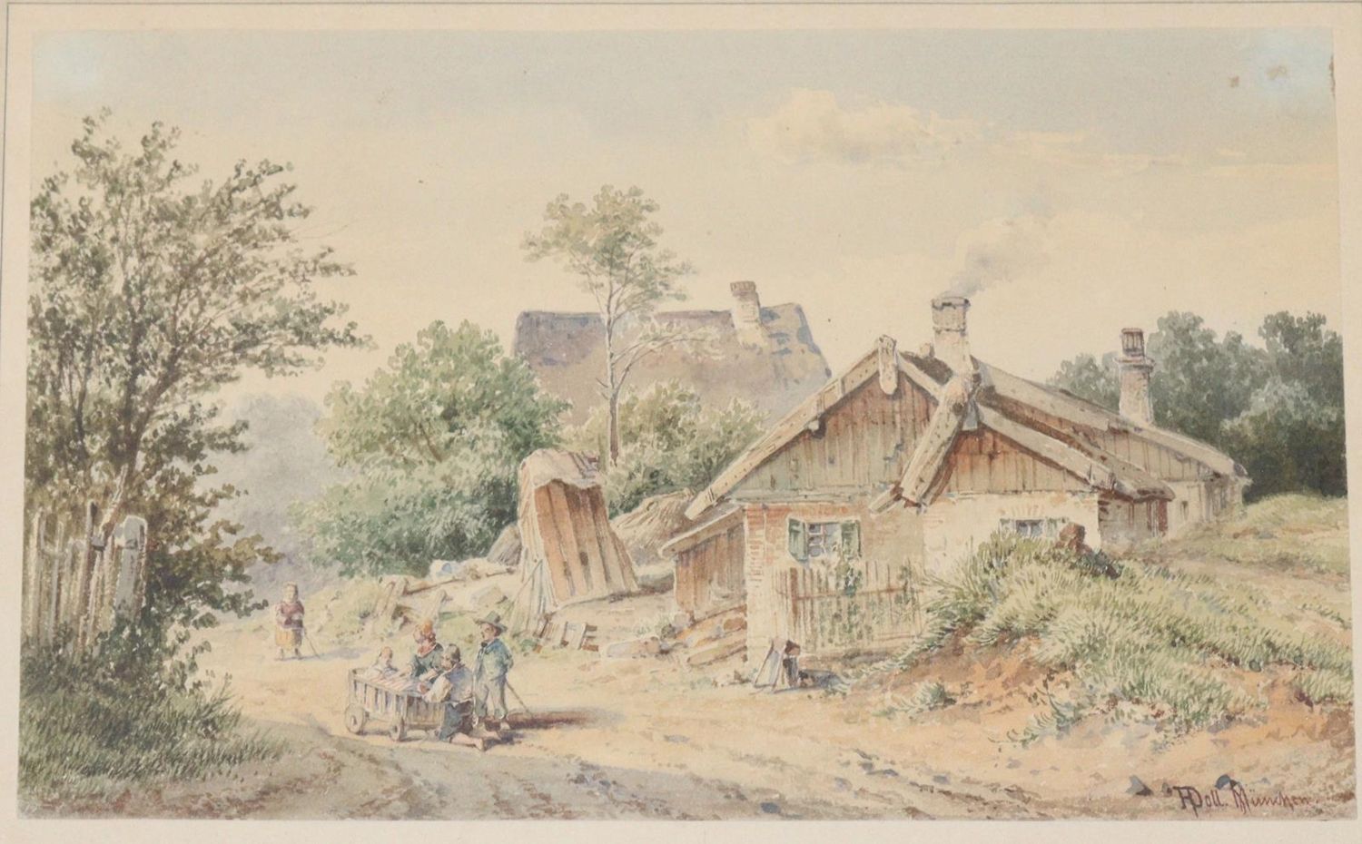 Große Abbildung Nr.1: 145-3894 Doll, Anton: (Künstlergraphik)