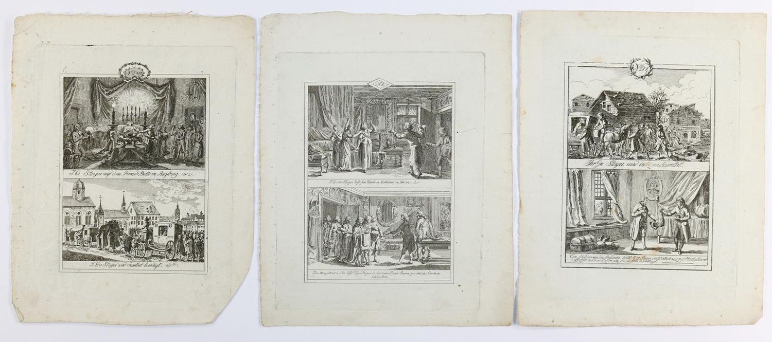 Große Abbildung Nr.1: 145-3922 Dunker, Balthasar Anton: (Künstlergraphik)