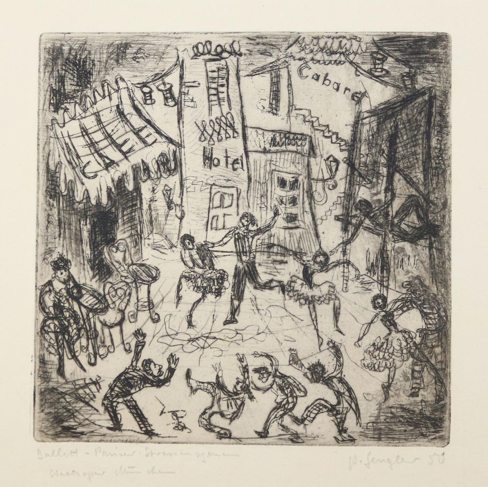 Große Abbildung Nr.2: 145-3931 Eckener, Alexander: (Künstlergraphik)