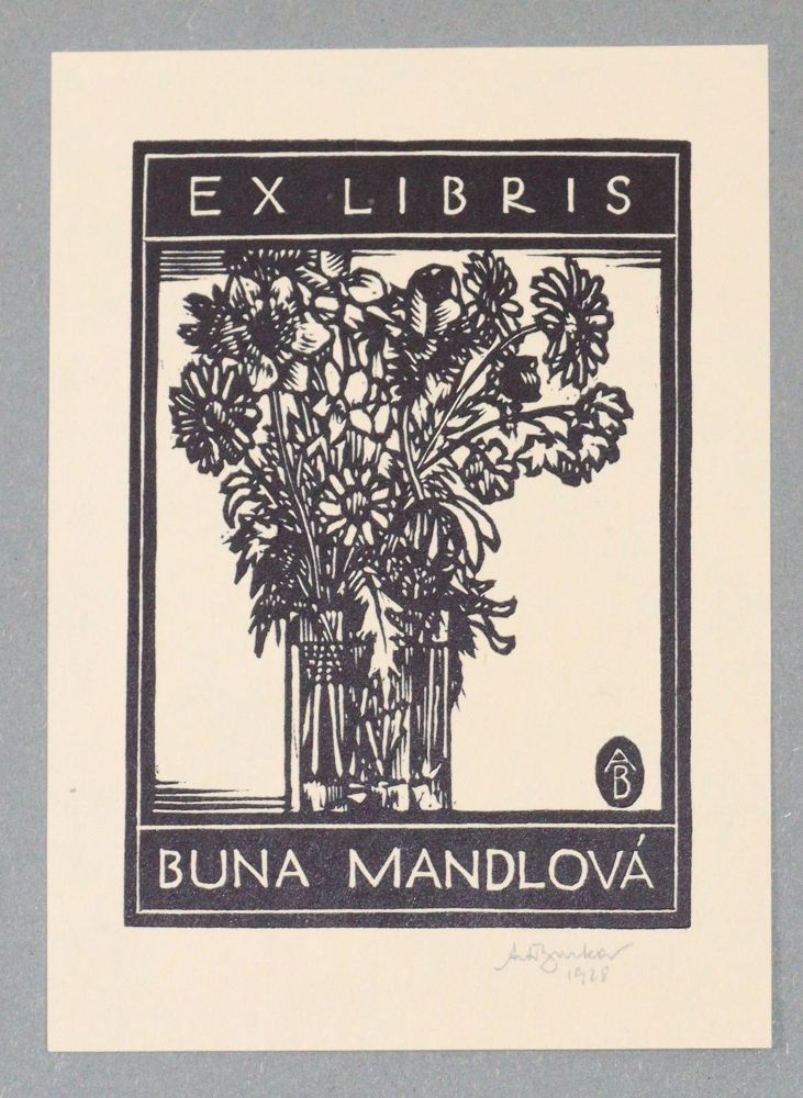 Große Abbildung Nr.6: 145-3948 Burka, Antonin: (Künstlergraphik, Exlibris)