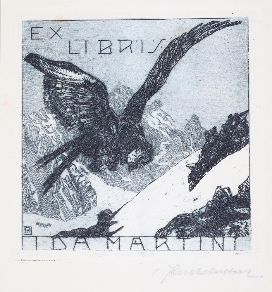 Große Abbildung Nr.31: 145-3950 Exlibris.: (Künstlergraphik, Exlibris)