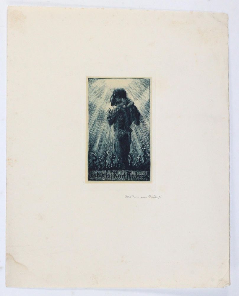 Große Abbildung Nr.2: 145-3951 Exlibris.: (Künstlergraphik, Exlibris)