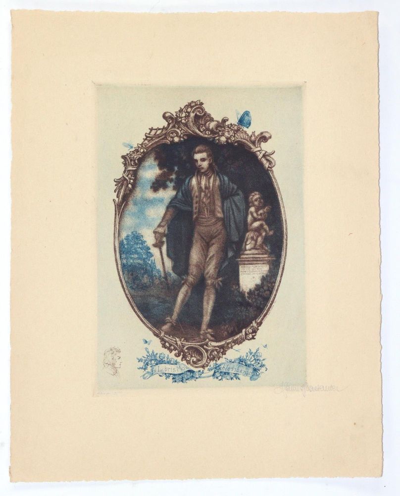 Große Abbildung Nr.3: 145-3951 Exlibris.: (Künstlergraphik, Exlibris)