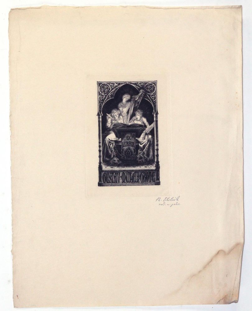 Große Abbildung Nr.4: 145-3951 Exlibris.: (Künstlergraphik, Exlibris)
