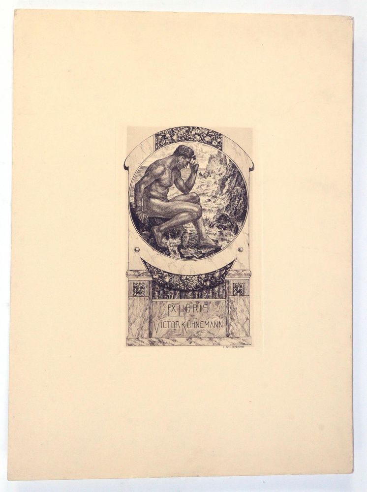 Große Abbildung Nr.8: 145-3951 Exlibris.: (Künstlergraphik, Exlibris)
