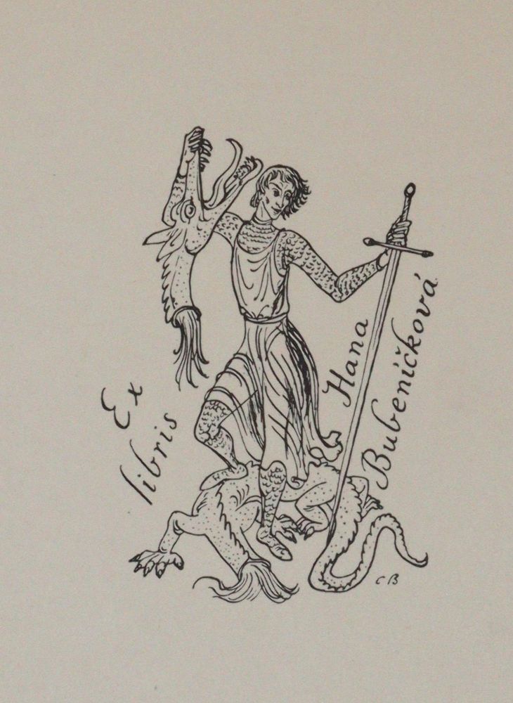 Große Abbildung Nr.3: 145-3952 Georg, Heiliger.: (Künstlergraphik, Exlibris)