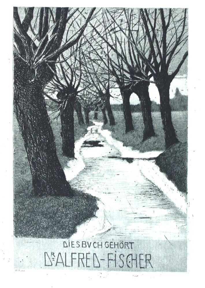 Große Abbildung Nr.10: 145-3954 Konvolut: (Künstlergraphik, Exlibris)