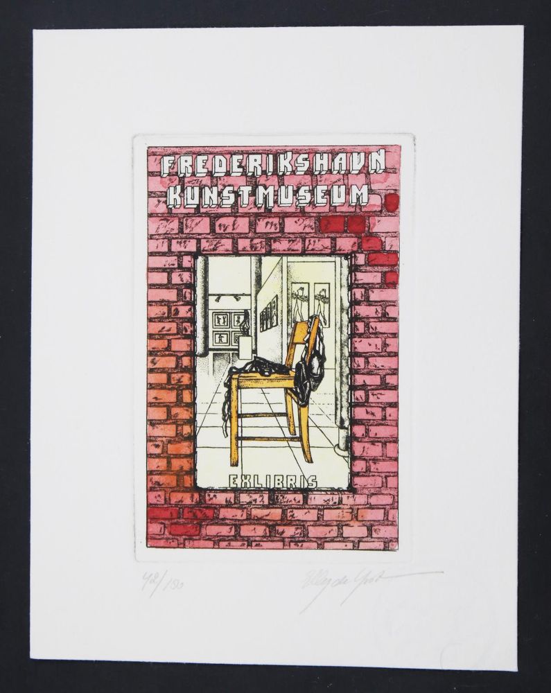 Große Abbildung Nr.102: 145-3954 Konvolut: (Künstlergraphik, Exlibris)