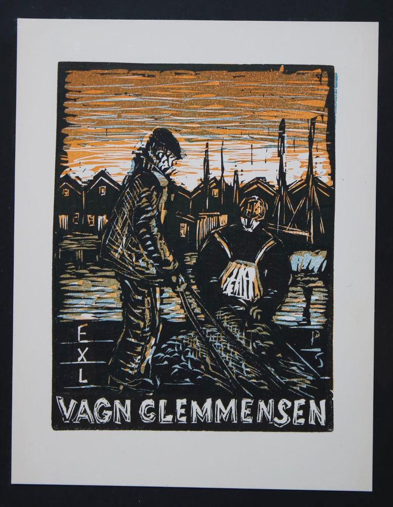 Große Abbildung Nr.108: 145-3954 Konvolut: (Künstlergraphik, Exlibris)