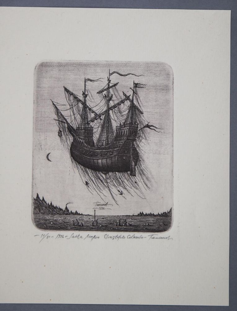 Große Abbildung Nr.113: 145-3954 Konvolut: (Künstlergraphik, Exlibris)