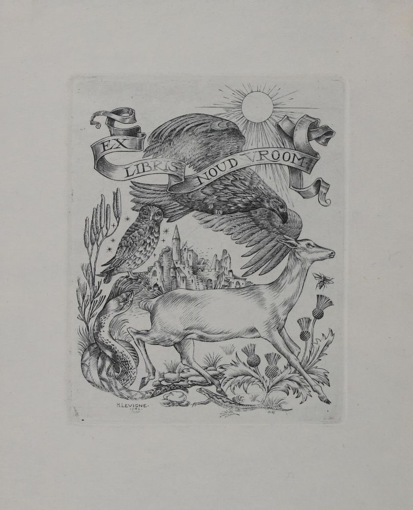 Große Abbildung Nr.19: 145-3954 Konvolut: (Künstlergraphik, Exlibris)