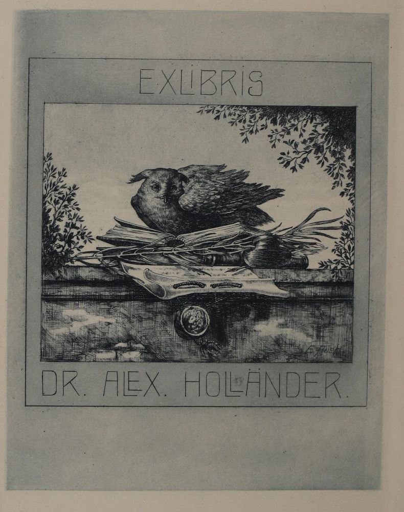 Große Abbildung Nr.2: 145-3954 Konvolut: (Künstlergraphik, Exlibris)