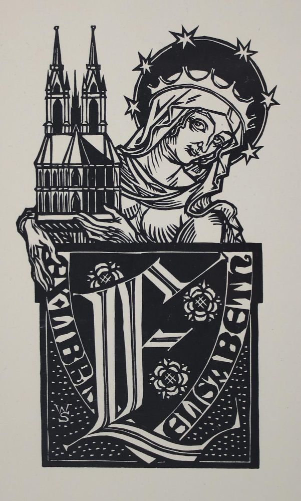 Große Abbildung Nr.28: 145-3954 Konvolut: (Künstlergraphik, Exlibris)
