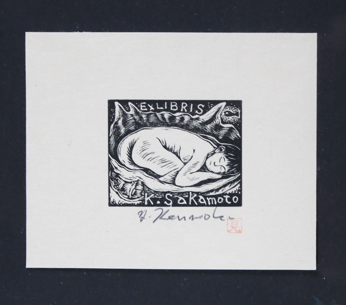 Große Abbildung Nr.51: 145-3954 Konvolut: (Künstlergraphik, Exlibris)