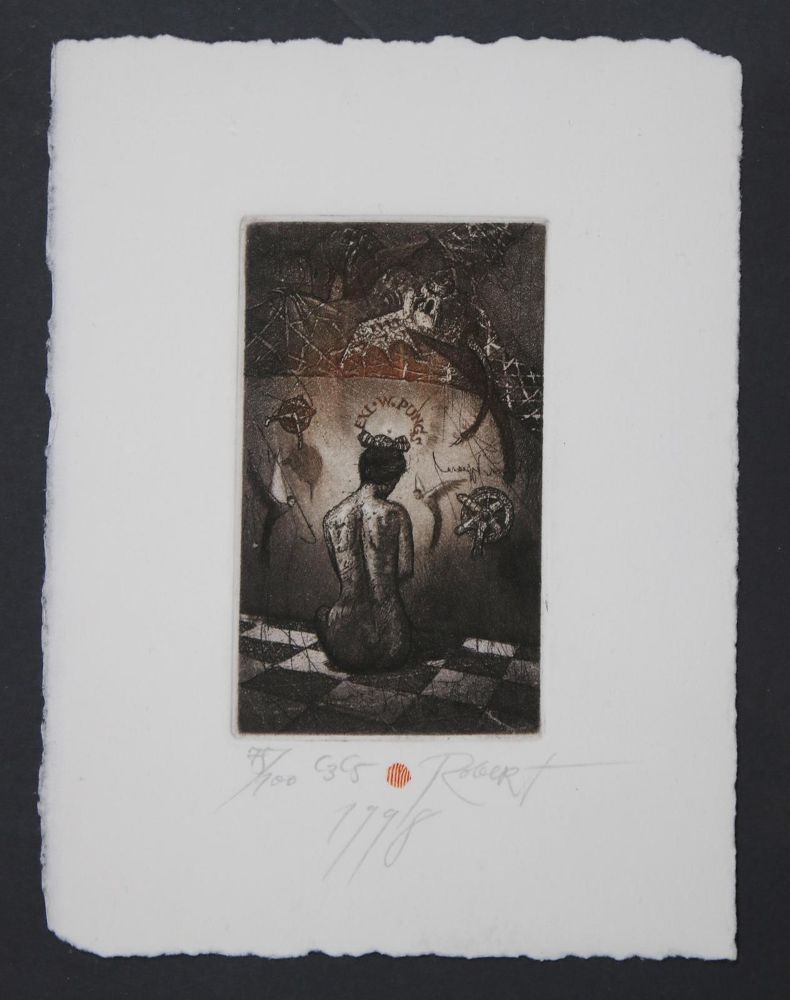 Große Abbildung Nr.69: 145-3954 Konvolut: (Künstlergraphik, Exlibris)
