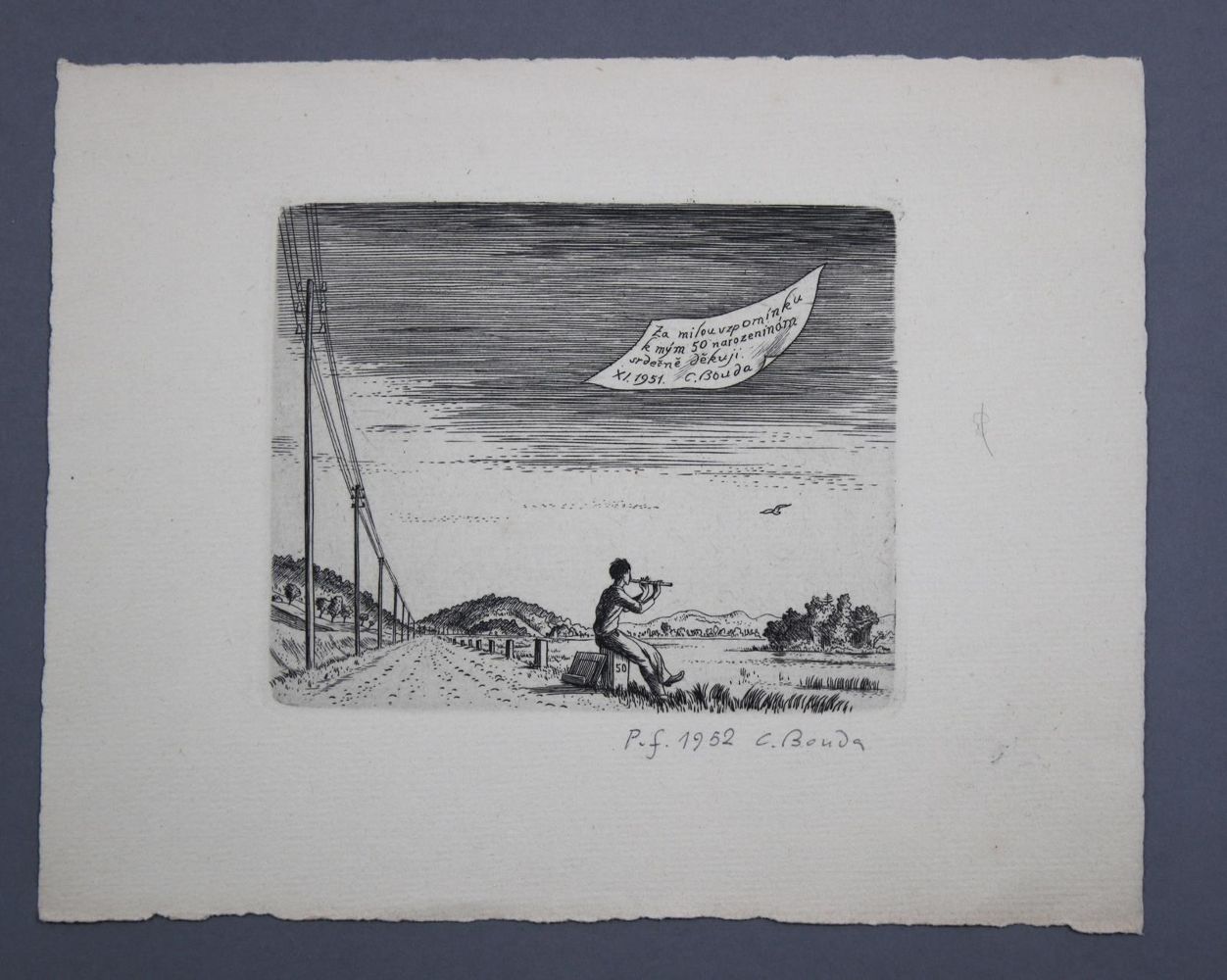 Große Abbildung Nr.79: 145-3954 Konvolut: (Künstlergraphik, Exlibris)