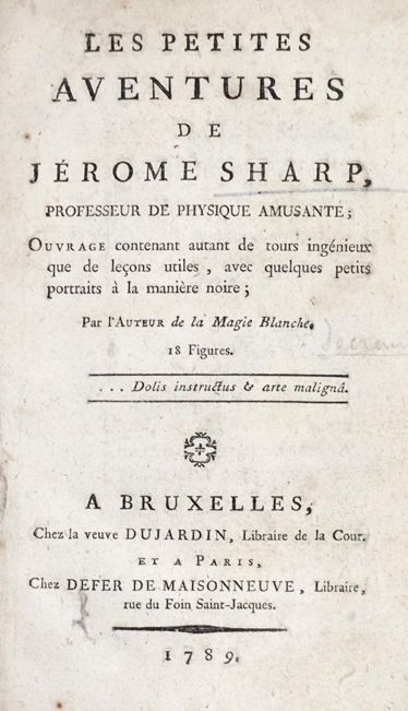 Große Abbildung Nr.1: 145-398 (Decremps,H.).: (Grenzwissenschaften und Okkultismus)