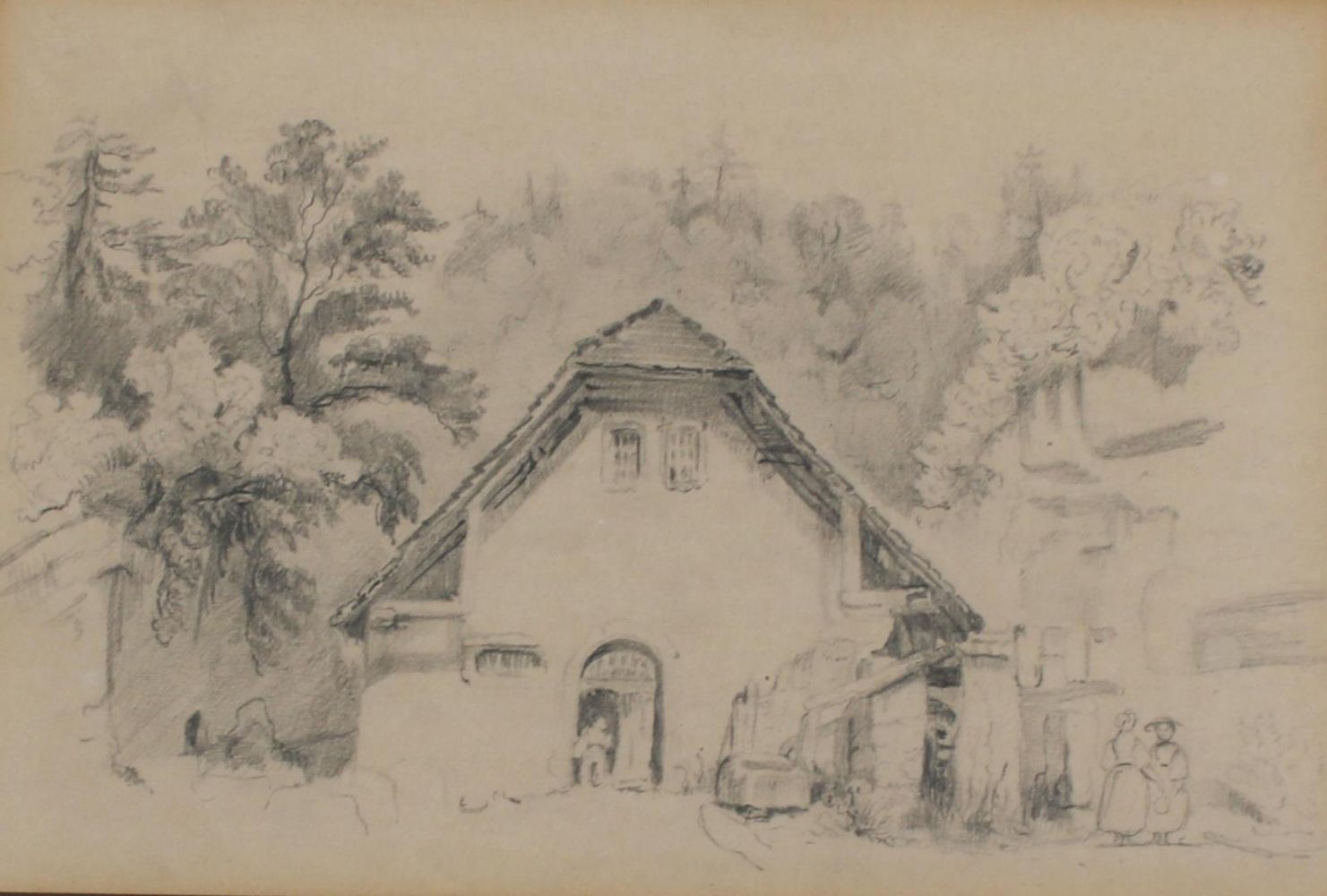 Große Abbildung Nr.2: 145-3983 Flusslauf: (Künstlergraphik)