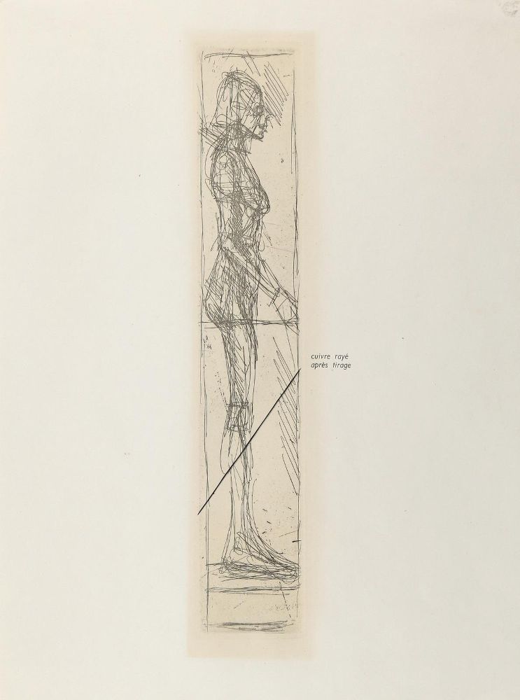 Große Abbildung Nr.1: 145-4023 Giacometti, Alberto: (Künstlergraphik)
