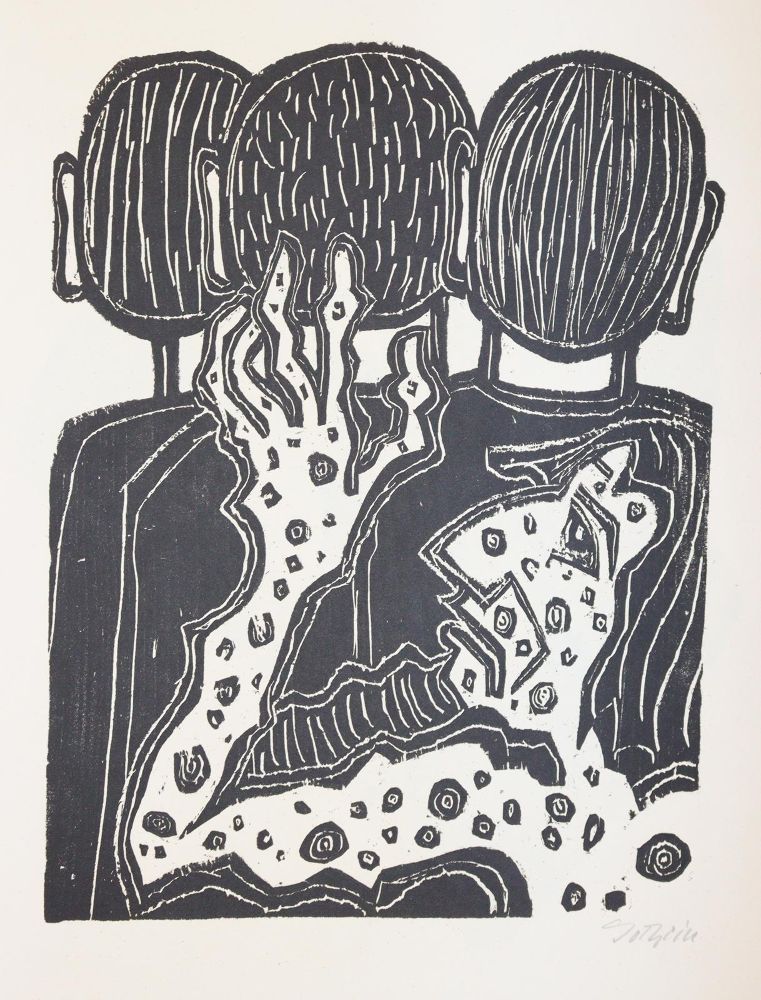 Große Abbildung Nr.6: 145-4032 Gothein, Werner: (Künstlergraphik)