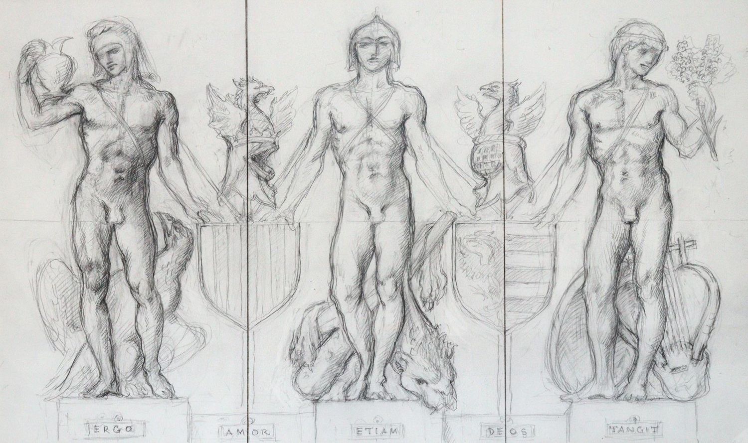 Große Abbildung Nr.1: 145-4049 Griechische: (Künstlergraphik)