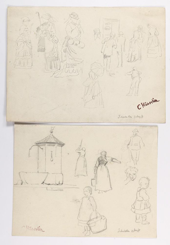 Große Abbildung Nr.2: 145-4066 Häberlin, Carl von: (Künstlergraphik)