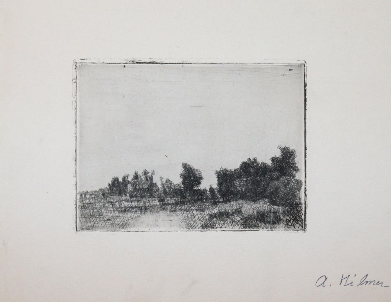 Große Abbildung Nr.4: 145-4095 Hilmer, Arnold: (Künstlergraphik)