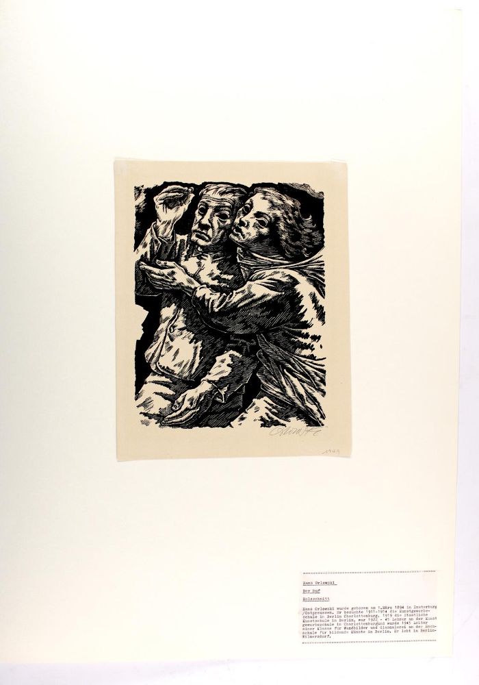 Große Abbildung Nr.7: 145-4113 Holzschnitte: (Künstlergraphik)