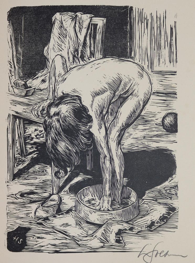 Große Abbildung Nr.9: 145-4115 Holz- u. Linolschnitte.: (Künstlergraphik)