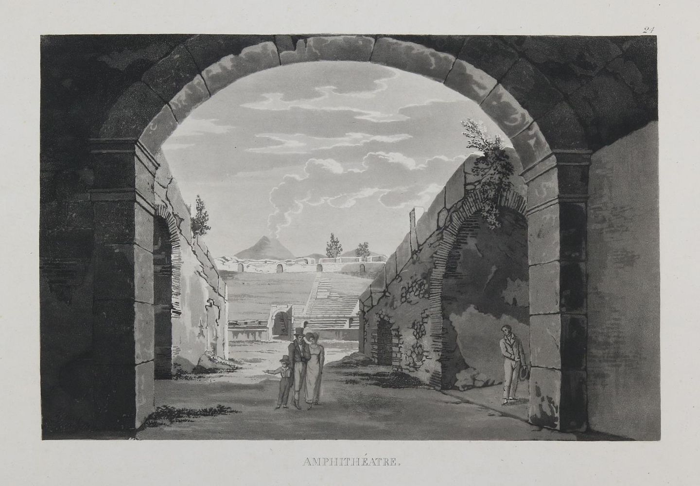 Große Abbildung Nr.1: 145-4165 Huber, Jakob Wilhelm: (Künstlergraphik)
