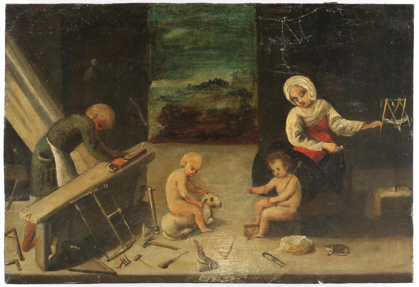 Große Abbildung Nr.1: 145-4180 Italienische Schule.: (Künstlergraphik)