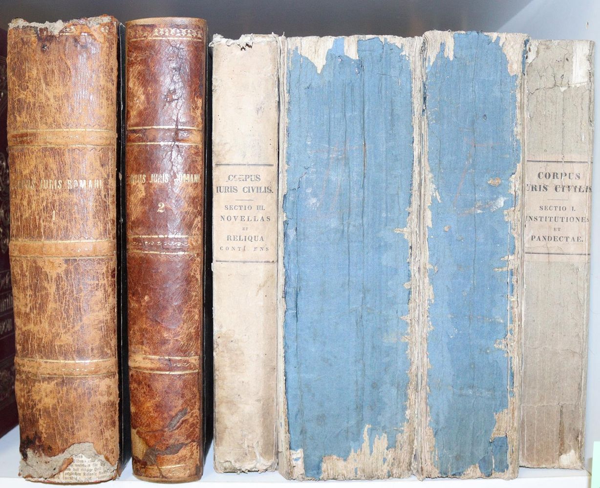 Große Abbildung Nr.2: 145-419 Corpus Iuris Civilis Romani,: (Juridica und Kriminologie)