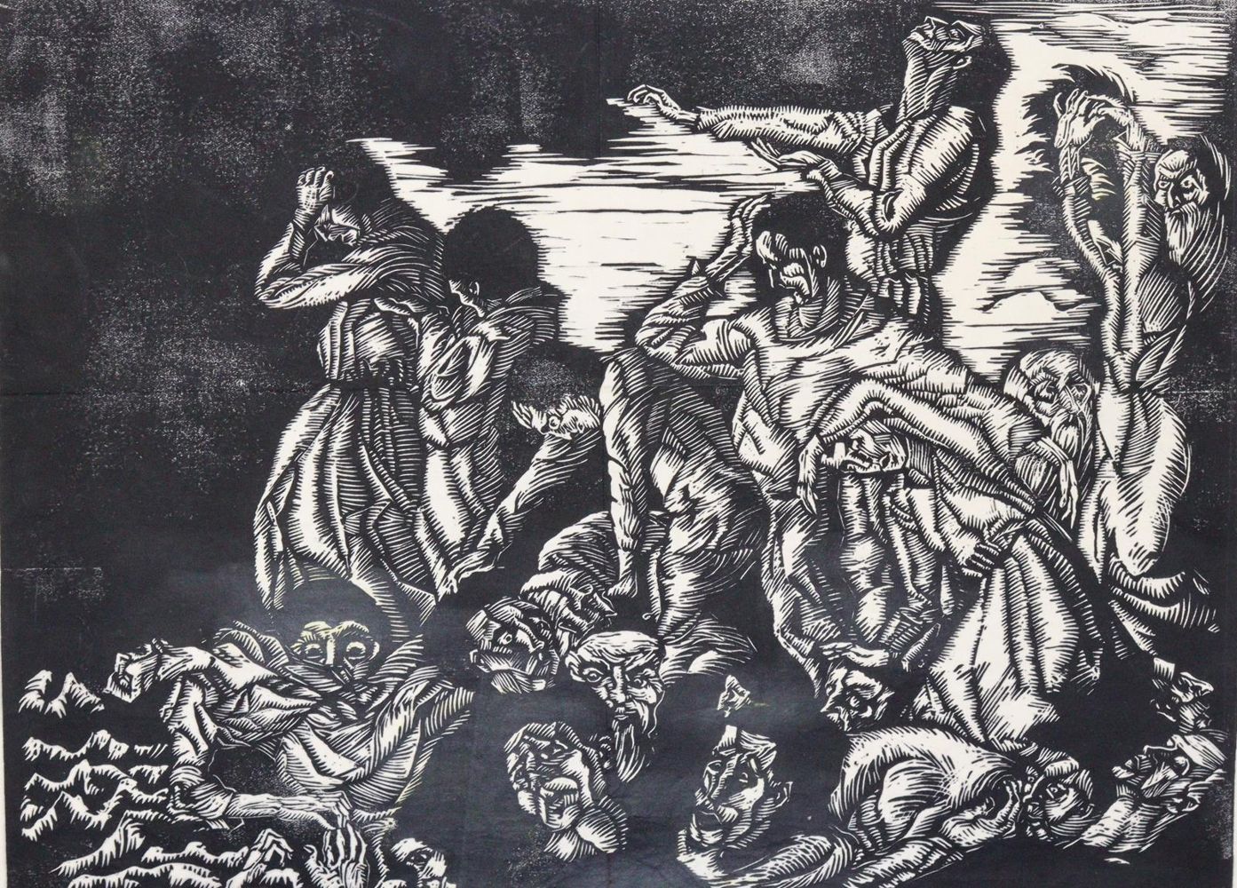 Große Abbildung Nr.6: 145-4217 Kampf, Arthur: (Künstlergraphik)